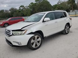 2013 Toyota Highlander Limited en venta en Fort Pierce, FL