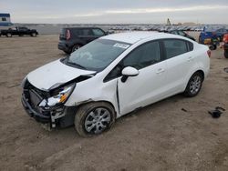 Salvage cars for sale at Greenwood, NE auction: 2014 KIA Rio LX