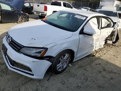 Volkswagen salvage cars for sale: 2017 Volkswagen Jetta S