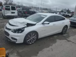 Salvage cars for sale at Fort Wayne, IN auction: 2016 Chevrolet Malibu Premier