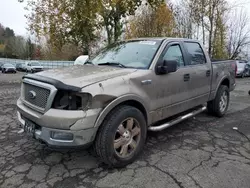 Vehiculos salvage en venta de Copart Portland, OR: 2005 Ford F150 Supercrew