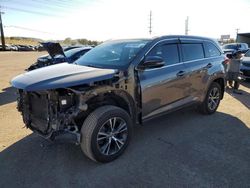 Toyota Vehiculos salvage en venta: 2017 Toyota Highlander LE