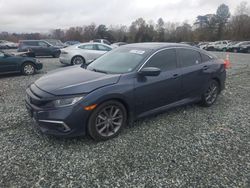 Salvage cars for sale from Copart Mebane, NC: 2019 Honda Civic EX