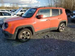 Salvage cars for sale at Arlington, WA auction: 2015 Jeep Renegade Latitude