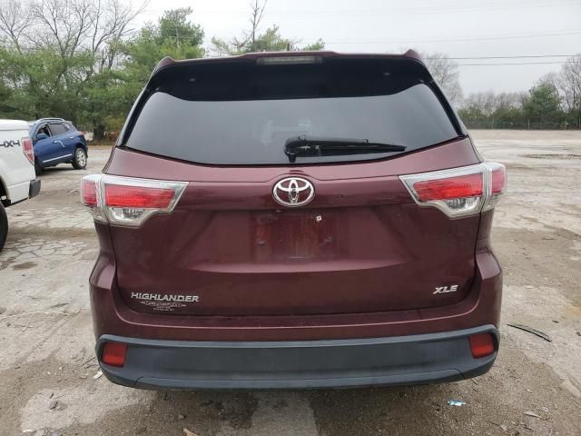 2015 Toyota Highlander XLE