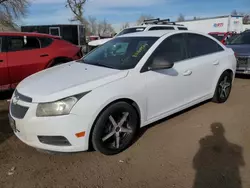 Chevrolet salvage cars for sale: 2012 Chevrolet Cruze LS