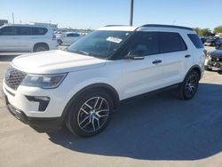 2018 Ford Explorer Sport en venta en Grand Prairie, TX