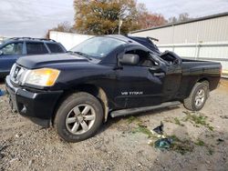 Salvage trucks for sale at Chatham, VA auction: 2014 Nissan Titan S