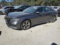 Salvage cars for sale at Ocala, FL auction: 2018 Honda Accord EXL