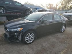 Salvage cars for sale at Wichita, KS auction: 2014 Ford Fusion SE