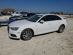 Audi salvage cars for sale: 2018 Audi A4 Premium