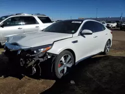 KIA Vehiculos salvage en venta: 2018 KIA Optima SX