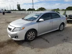 Toyota salvage cars for sale: 2010 Toyota Corolla Base