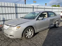 Lincoln mkz salvage cars for sale: 2007 Lincoln MKZ