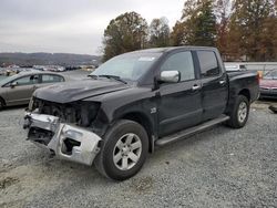 Salvage cars for sale at Concord, NC auction: 2004 Nissan Titan XE