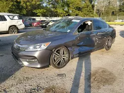 Salvage cars for sale at Greenwell Springs, LA auction: 2017 Honda Accord Sport