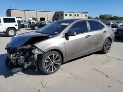 Salvage cars for sale at Wilmer, TX auction: 2017 Toyota Corolla L