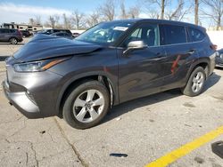 Salvage cars for sale at Bridgeton, MO auction: 2022 Toyota Highlander L