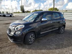 Salvage cars for sale at Miami, FL auction: 2014 Fiat 500L Lounge