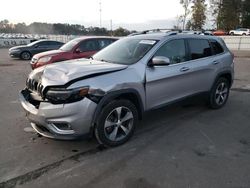 Salvage cars for sale at Dunn, NC auction: 2019 Jeep Cherokee Limited