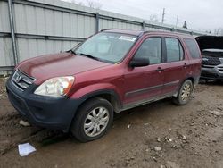 Honda salvage cars for sale: 2005 Honda CR-V EX