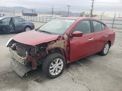 Salvage cars for sale at Sun Valley, CA auction: 2015 Nissan Versa S