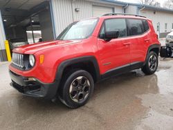 Salvage cars for sale at York Haven, PA auction: 2018 Jeep Renegade Sport