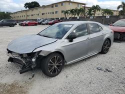 Toyota salvage cars for sale: 2020 Toyota Camry SE