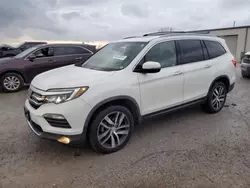 Honda salvage cars for sale: 2017 Honda Pilot Elite