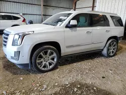 Salvage cars for sale at Houston, TX auction: 2017 Cadillac Escalade Premium Luxury