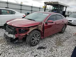 Vehiculos salvage en venta de Copart Cahokia Heights, IL: 2017 Chevrolet Malibu LT