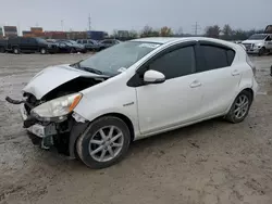 Salvage cars for sale at Columbus, OH auction: 2012 Toyota Prius C