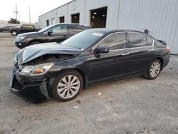 Salvage cars for sale at Jacksonville, FL auction: 2013 Honda Accord Touring