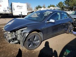 Tesla Model 3 salvage cars for sale: 2018 Tesla Model 3