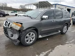 Nissan salvage cars for sale: 2010 Nissan Armada Platinum