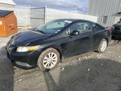 Salvage cars for sale at Elmsdale, NS auction: 2012 Honda Civic LX