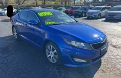 Salvage cars for sale at Kansas City, KS auction: 2013 KIA Optima SX