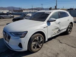 Audi e-Tron salvage cars for sale: 2021 Audi E-TRON Premium Plus