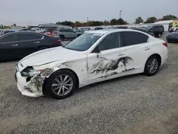 Vehiculos salvage en venta de Copart Sacramento, CA: 2014 Infiniti Q50 Base