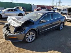 Salvage cars for sale at Elgin, IL auction: 2011 Volkswagen CC Sport