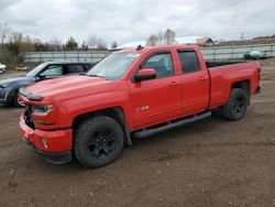 Chevrolet salvage cars for sale: 2019 Chevrolet Silverado LD K1500 LT