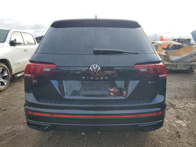 2022 Volkswagen Tiguan SE R-LINE Black