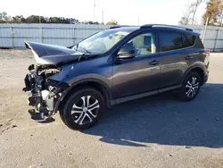 Salvage cars for sale at Dunn, NC auction: 2017 Toyota Rav4 LE