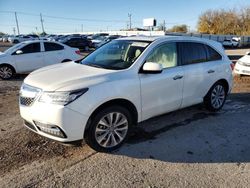 Vehiculos salvage en venta de Copart Oklahoma City, OK: 2014 Acura MDX Technology