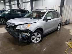 Salvage cars for sale at Ham Lake, MN auction: 2014 Subaru Forester 2.5I Premium