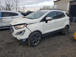 Salvage cars for sale at New Britain, CT auction: 2018 Ford Ecosport SES