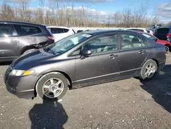 Honda salvage cars for sale: 2009 Honda Civic LX