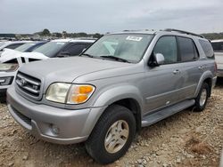 Salvage cars for sale from Copart Gainesville, GA: 2002 Toyota Sequoia Limited