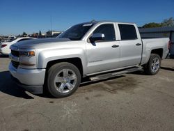 Salvage cars for sale at Bakersfield, CA auction: 2018 Chevrolet Silverado C1500 Custom