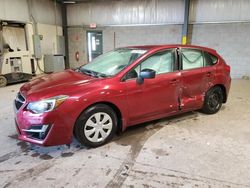 Vehiculos salvage en venta de Copart Chalfont, PA: 2015 Subaru Impreza